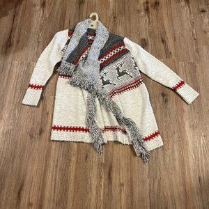 Reindeer/Christmas sweater cardigan